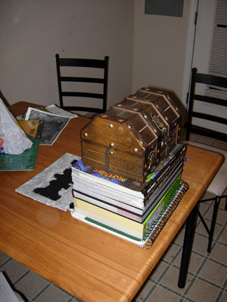 There is something heavy in that chest, but what?