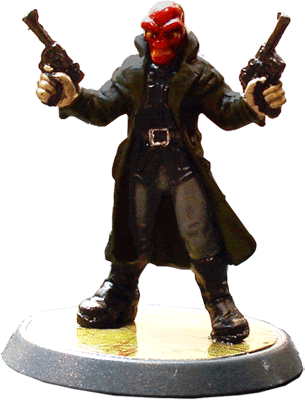 Original Red Skull HeroScape Figure