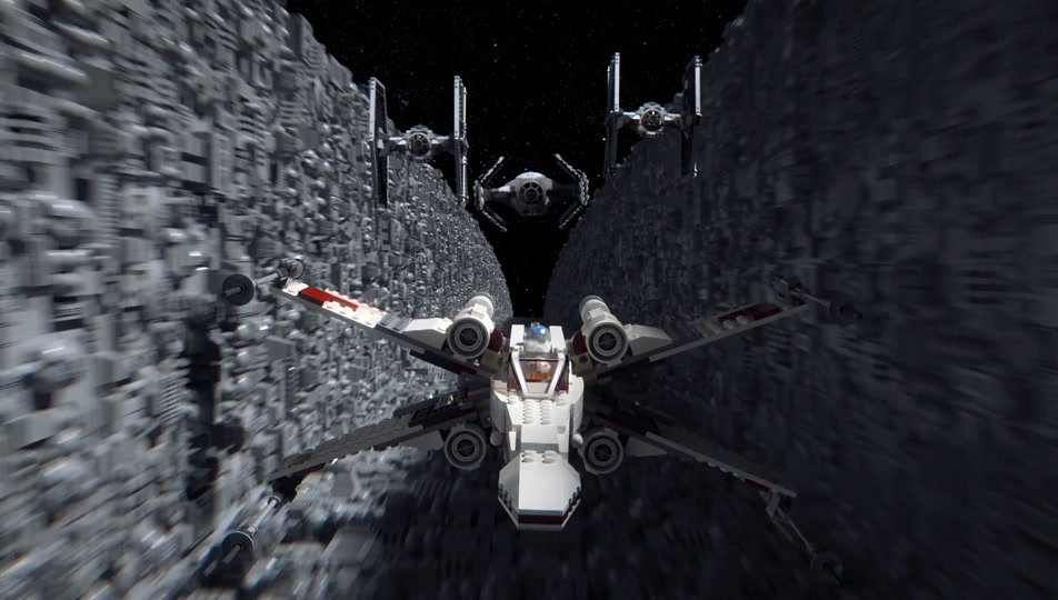 Image result for trench run death star