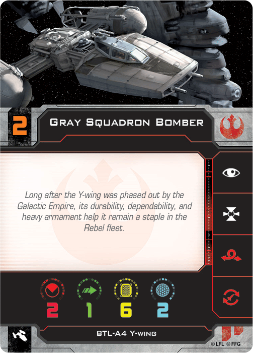 Gray Squadron Bomber