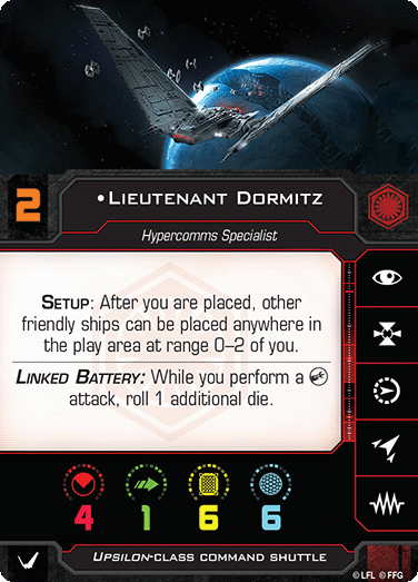 •Lieutenant Dormitz